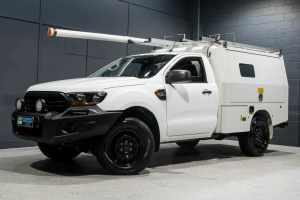 2020 Ford Ranger PX MkIII MY21.25 XL 3.2 (4x4) White 6 Speed Automatic Cab Chassis
