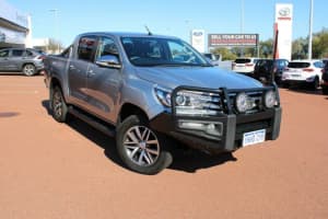 2017 Toyota Hilux GUN126R SR5 Double Cab Silver Sky 6 Speed Sports Automatic Utility Clarkson Wanneroo Area Preview