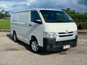 2018 Toyota HiAce KDH201R LWB White 4 Speed Automatic Van Garbutt Townsville City Preview