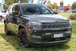 2023 Jeep Compass M6 MY23 Night Eagle FWD Green 6 Speed Automatic Wagon Caroline Springs Melton Area Preview