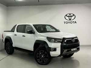 2023 Toyota Hilux 4X4 ROGUE 2.8L T DIESEL AUTOMATIC DOUBLE CAB Frosted White Automatic Dual Cab Chatswood Willoughby Area Preview