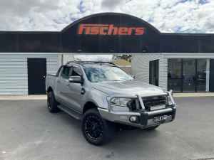 2016 Ford Ranger PX MkII Wildtrak 3.2 (4x4) Silver, Chrome 6 Speed Automatic Dual Cab Pick-up