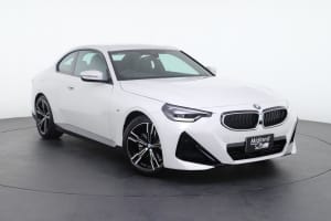 2022 BMW 2 Series G42 220i Steptronic M Sport White 8 Speed Sports Automatic Coupe