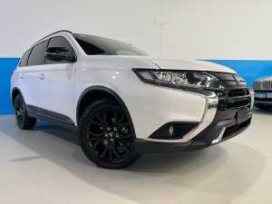 2019 Mitsubishi Outlander ZL MY19 Black Edition AWD White 6 Speed Constant Variable Wagon Osborne Park Stirling Area Preview