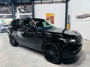 2013 Land Rover Range Rover L405 13MY SDV8 Vogue Black 8 Speed Sports Automatic Wagon