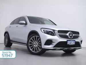 2017 Mercedes-Benz GLC250D 253 MY18 Silver 9 Speed Automatic G-Tronic Coupe