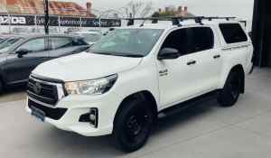 2019 Toyota Hilux GUN126R MY19 SR (4x4) White 6 Speed Automatic Double Cab Pick Up