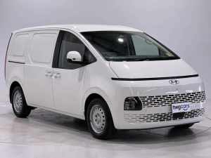 2021 Hyundai Staria-Load US4.V1 MY22 Creamy White 8 Speed Sports Automatic Van