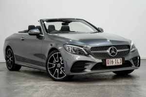 2020 Mercedes-Benz C300 A205 MY20.5 Grey 9 Speed Automatic G-Tronic Cabriolet