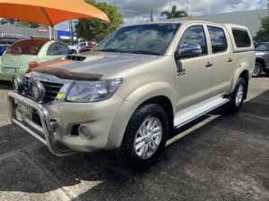 2013 Toyota Hilux KUN26R MY14 SR5 Double Cab Gold 5 Speed Automatic Utility Morayfield Caboolture Area Preview