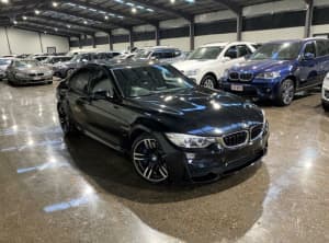 2015 BMW M3 F80 M-DCT Black 7 Speed Sports Automatic Dual Clutch Sedan Sumner Brisbane South West Preview