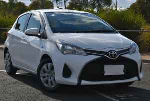 2016 Toyota Yaris NCP130R Ascent White 4 Speed Automatic Hatchback Geelong Geelong City Preview