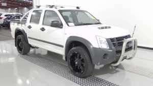 2012 Isuzu D-MAX TF MY12 LS HI-Ride (4x2) White 5 Speed Automatic Crew Cab Utility