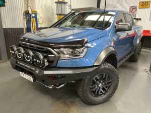 2019 Ford Ranger PX MkIII MY19 Raptor 2.0 (4x4) Blue 10 Speed Automatic Double Cab Pick Up