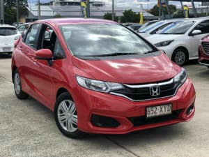 2018 Honda Jazz GF MY18 VTi Red 1 Speed Constant Variable Hatchback