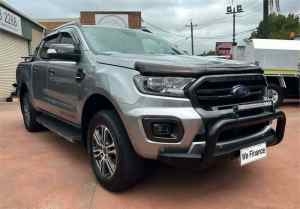 2020 Ford Ranger PX MkIII MY21.25 Wildtrak 2.0 (4x4) Silver, Chrome Double Cab Pick Up Richmond Hawkesbury Area Preview