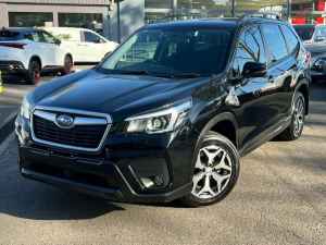 2020 Subaru Forester S5 MY20 2.5i CVT AWD Black 7 Speed Constant Variable Wagon