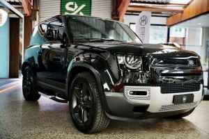 2023 Land Rover Defender L663 23.5MY 90 P400 AWD SE Santorini Black 8 Speed Sports Automatic Wagon