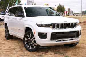 2023 Jeep Grand Cherokee WL MY23 Overland White 8 Speed Sports Automatic Wagon