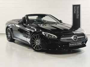 2018 Mercedes-Benz SL-Class R231 808MY SL400 9G-Tronic PLUS Obsidian Black 9 Speed Sports Automatic Chatswood Willoughby Area Preview