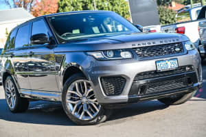 2015 Land Rover Range Rover Sport L494 15.5MY SVR Grey 8 Speed Sports Automatic Wagon