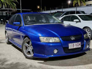 2004 Holden Commodore VZ SV6 Blue 5 Speed Sports Automatic Sedan