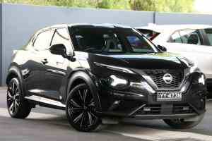 2021 Nissan Juke F16 MY21 Ti DCT 2WD Black 7 Speed Sports Automatic Dual Clutch Hatchback
