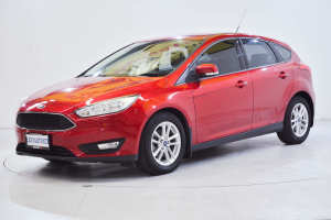 2016 Ford Focus LZ Trend Red 6 Speed Automatic Hatchback