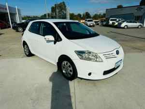 2010 Toyota Corolla ZRE152R MY10 Ascent White 4 Speed Automatic Hatchback