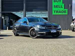 2012 Mercedes-Benz C63 W204 MY12 AMG 7 Speed Automatic G-Tronic Coupe
