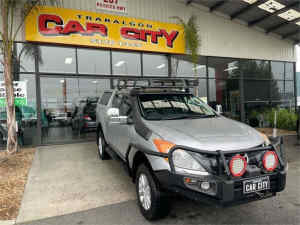 2013 Mazda BT-50 UP0YF1 GT Silver, Chrome 6 Speed Sports Automatic Utility Traralgon Latrobe Valley Preview