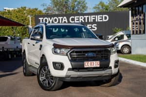 2019 Ford Ranger PX MkIII 2019.00MY Wildtrak White 10 Speed 10 SP AUTOMATIC Dual Cab Pick-up