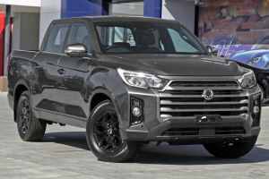 2024 Ssangyong Musso Q261 MY24 Ultimate Luxury Crew Cab XLV Grey 6 Speed Sports Automatic Utility
