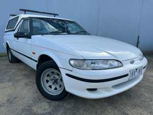 1999 Ford Falcon XHII GLI Longreach White 4 Speed Automatic Utility Hoppers Crossing Wyndham Area Preview