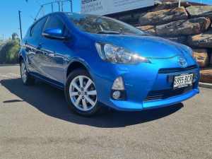 2014 Toyota Prius c NHP10R I-Tech Blue Constant Variable Hatchback