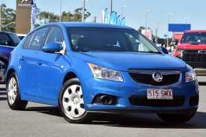 2012 Holden Cruze JH Series II MY13 CD Blue 6 Speed Sports Automatic Hatchback
