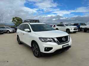 2017 Nissan Pathfinder R52 Series II MY17 Ti X-tronic 4WD White 1 Speed Constant Variable Wagon