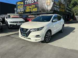 2019 Nissan Qashqai MY20 ST-L White Continuous Variable Wagon