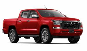 2024 Mitsubishi Triton MV MY24 GLS (4x4) Red 6 Speed Automatic Double Cab Pick Up Belconnen Belconnen Area Preview