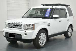 2012 Land Rover Discovery 4 Series 4 L319 MY13 TDV6 White Sports Automatic Wagon