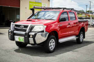 2010 Toyota Hilux KUN26R MY10 SR Red 4 Speed Automatic Utility