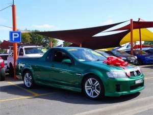 2009 Holden Ute VE MY10 SS Green 6 Speed Sports Automatic Utility