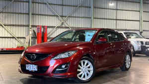 2011 Mazda 6 GH1052 MY10 Classic Red 5 Speed Sports Automatic Hatchback