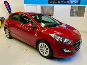 2015 Hyundai i30 GD4 Series 2 Active Red 6 Speed Automatic Hatchback