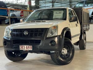 2007 Holden Rodeo RA MY08 LX Space Cab White 5 Speed Manual Cab Chassis