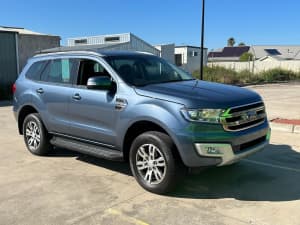 2017 Ford Everest UA Trend RWD Blue 6 Speed Sports Automatic Wagon Horsham Horsham Area Preview
