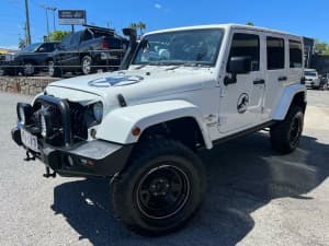 2014 Jeep Wrangler JK MY2014 Unlimited Freedom White 6 Speed Manual Softtop