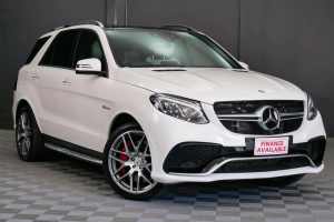 2015 Mercedes-Benz GLE-Class W166 GLE63 AMG SPEEDSHIFT PLUS 4MATIC S White 7 Speed