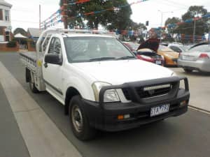 2004 Holden Rodeo RA LX White 5 Speed Manual Cab Chassis