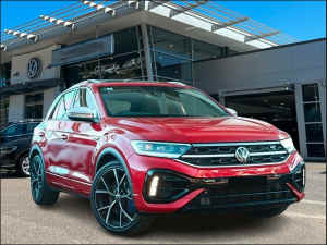 2023 Volkswagen T-ROC D11 MY23 R DSG 4MOTION Red 7 Speed Sports Automatic Dual Clutch Wagon Mascot Rockdale Area Preview